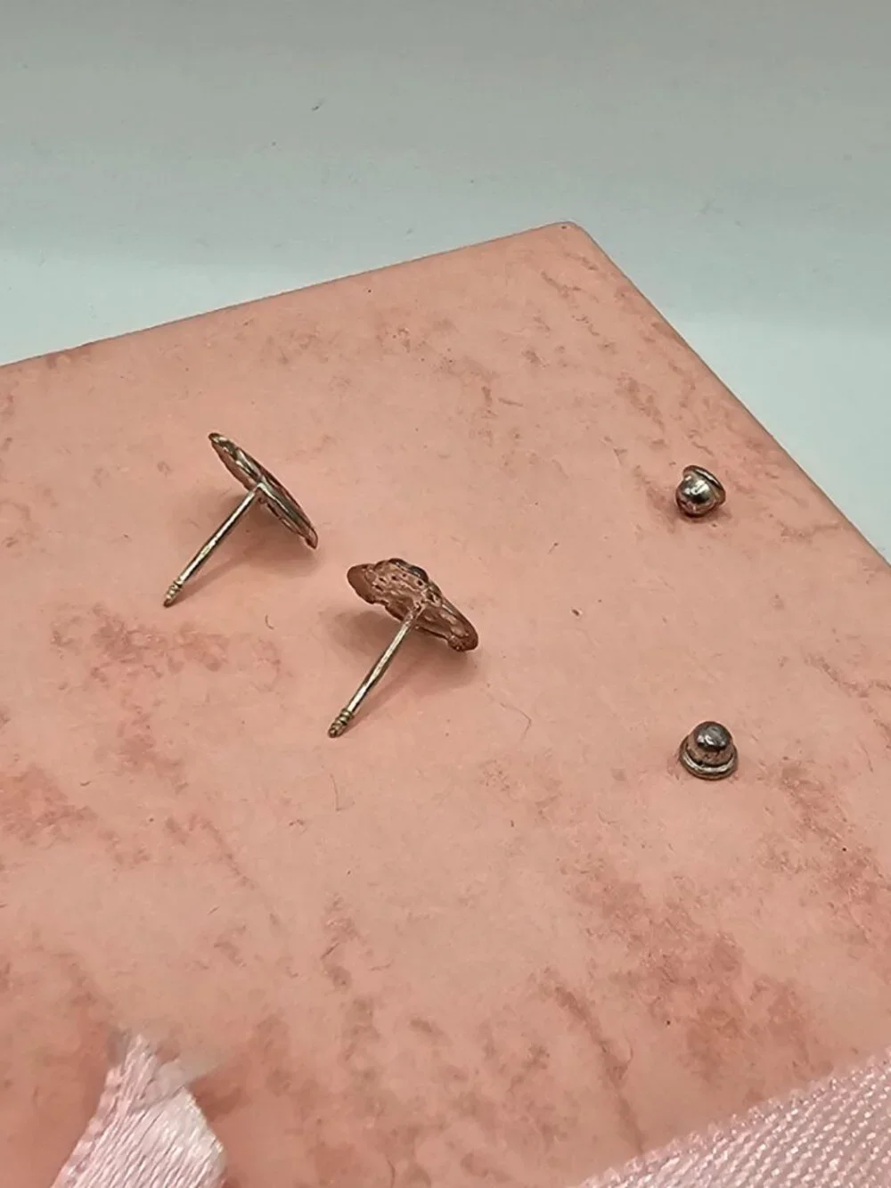 Sterling Silver 925 High Polished Butterfly Screw Back Stud Earrings